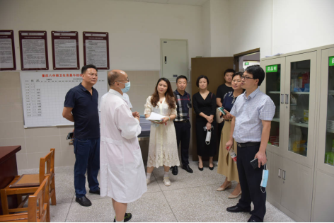 7月3日 渝北区教委、区应急局等相关部门到我校检查高考考点工作312.png